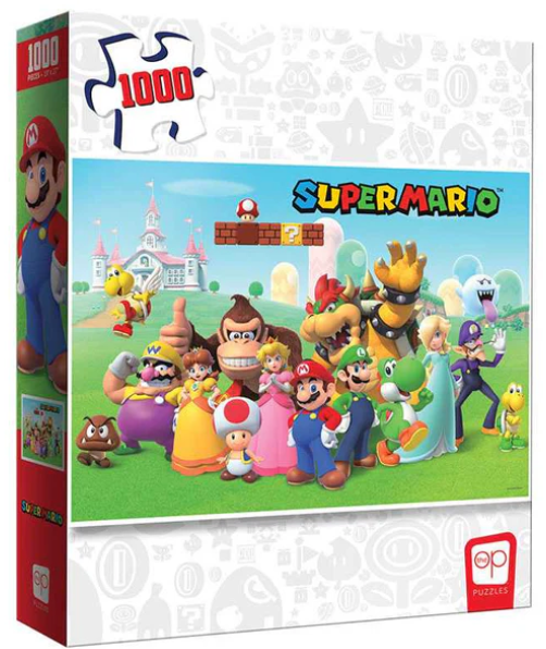 Super Mario Mushroom Kingdom 1000pc puzzle